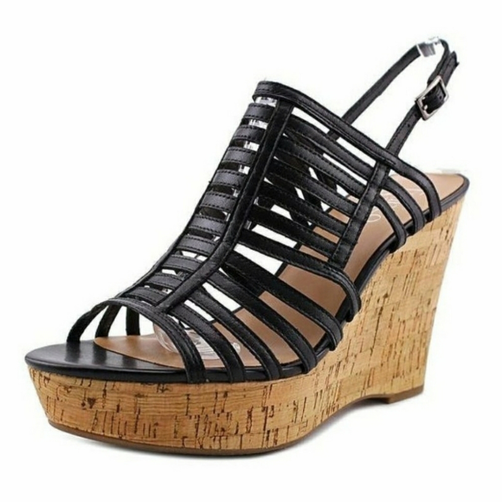 Franco Sarto Sombre Wedge Sandals